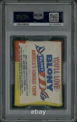 1957 Topps Baseball Wax Pack 5 Cent PSA 5 Ex Series 2 Mickey Mantle