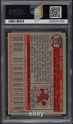 1957 Topps Mickey Mantle #95 PSA 8 NM-MT