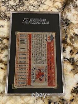 1957 Topps Mickey Mantle #95 Sgc 1 New Label Highly Desirable Centering Yankees