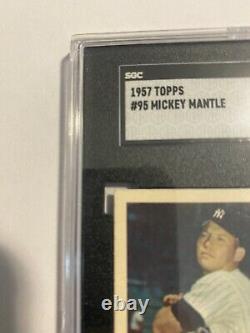 1957 topps mickey mantle 95