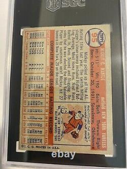 1957 topps mickey mantle 95