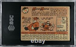 1958 Topps 150 MICKEY MANTLE SGC 1 Centered (Pin Hole) Yankees HOF Baseball Card