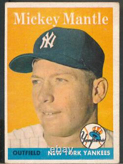 1958 Topps #150 Mickey Mantle