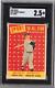 1958 Topps All Star New York Yankees Mickey Mantle Vintage Sgc Graded 2.5