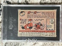 1958 Topps Baseball Mickey Mantle #150 PSA 4 VG-EX THE MICK! HOF Yankee