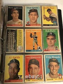1958 Topps Baseball Near Complete Set In Nice Binder With 21 Stars Sgc Graded