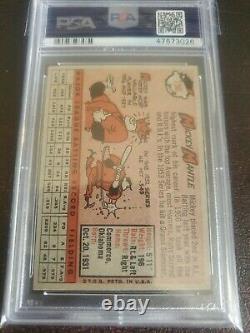 1958 Topps Mickey Mantle #150 PSA 8 NR-MT Perfect Center Color Looks Nicer