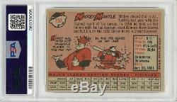 1958 Topps Mickey Mantle #150 PSA 8 P681