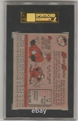 1958 Topps Mickey Mantle #150 Sgc Graded 4