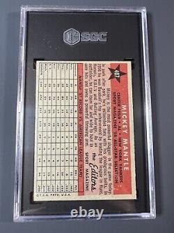 1958 Topps Mickey Mantle #487 All Star SGC 7