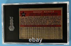1958 Topps Mickey Mantle All-Star #487 SGC 3.5 VG+ New York Yankees HOF