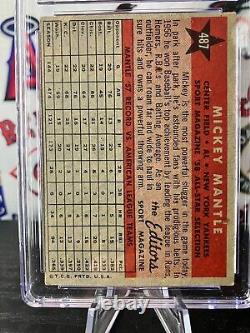 1958 topps 487 mickey mantle all star CSG 3 New York Yankees
