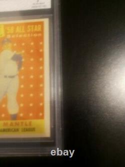 1958 topps mickey mantle all star 7