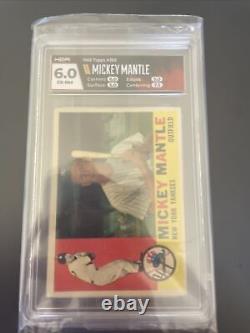 1960 Toppe Mickey Mantle Hga 6 Yankees Hof
