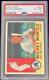 1960 Topps #350 Mickey Mantle Psa 6 Ex-mt++free Shipping