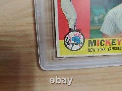 1960 Topps #350 Mickey Mantle VGA 6 EX-MT Nice Corners