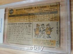 1960 Topps #350 Mickey Mantle VGA 6 EX-MT Nice Corners