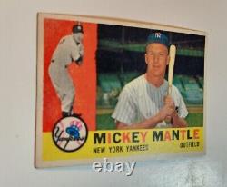 1960 Topps #350 Mickey Mantle Yankees