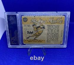1960 Topps #563 Mickey Mantle All Star Psa 1 New York Yankees The Mick All Star