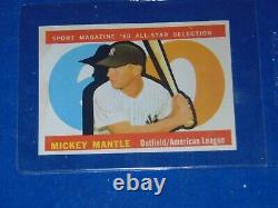 1960 Topps #563 Mickey Mantle Nm