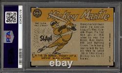 1960 Topps #563 Mickey Mantle PSA 3 New York Yankees All-Star Baseball Card