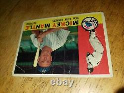 1960 Topps Mickey Mantle 350