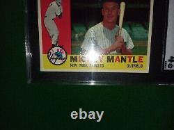 1960 Topps Mickey Mantle #350 SGC 4. UNDER GRADED FRESH FROM SGC