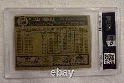 1961 Topps #300 Mickey Mantle (HOF) New York Yankees PSA 1.5 (FR) (Awesome Card)