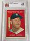 1961 Topps #475 Mickey Mantle Mvp Bgs Centered? - Clean Card Historic Yr
