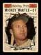 1961 Topps #578 Mickey Mantle Gvg Yankees As 535788