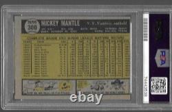 1961 Topps Mickey Mantle #300 PSA 4(MC)