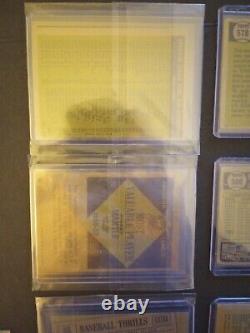 1961 Topps Mickey Mantle 6 Cards 100% Authentic