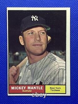 1961 Topps Mickey Mantle NM-MINT (HOF) New York Yankees