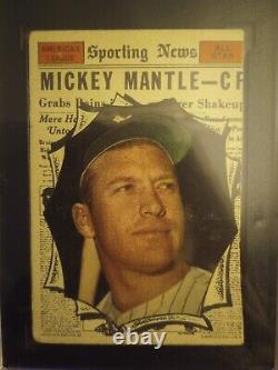 1961 topps 578 mickey Mantle allstar
