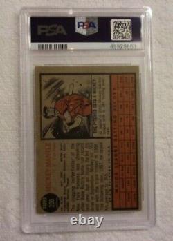1962 Topps #200 Mickey Mantle (HOF) New York Yankees PSA 3 (VG) (Awesome Card)
