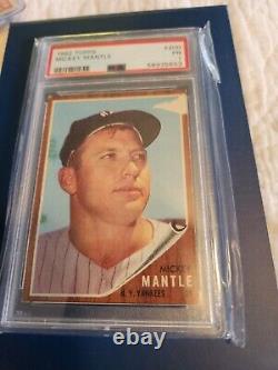 1962 Topps #200 Mickey Mantle PSA 1 Yankees