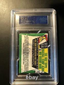 1962 Topps Baseball Unopened Wax Pack Graded Psa 8 Nm-mt Unknown Series Rare
