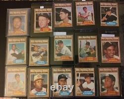 1962 Topps Mickey Mantle Allstar Lot ALL AUTHENTIC ALL PIC INCL