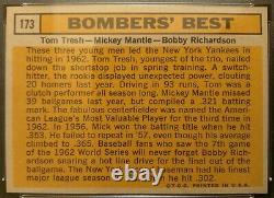 1963 Topps #173 PSA 7 Mickey Mantle Bombers' Best Card with Richardson & Tresh