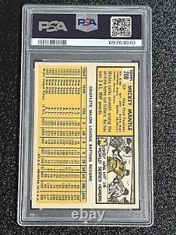 1963 Topps #200 MICKEY MANTLE PSA 4.5 VGEX+ New York Yankees HOF CENTERED