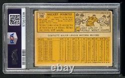 1963 Topps #200 Mickey Mantle New York Yankees HOF PSA 1.5