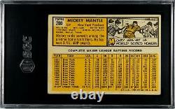1963 Topps Baseball MICKEY MANTLE #200 Yankees SGC 3 VG Vintage NICE HOF