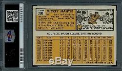 1963 Topps Mickey Mantle #200 PSA 6.5 high end, nearly a 7
