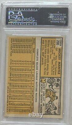 1963 Topps Mickey Mantle #200 PSA 6 ICONIC TRADING CARDS LLC