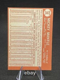1964 TOPPS #50 MICKEY MANTLE EX MT Yankees SHARP CORNERS