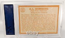 1964 Topps #331 A. L. Bombers Maris Cash Mantle Kaline PSA Ex 5