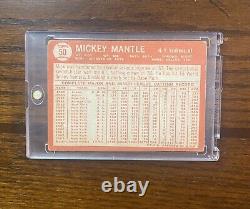 1964 Topps #50 Mickey Mantle HOF NEW YORK YANKEES VG ECR