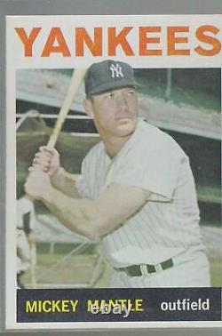 1964 Topps #50 Mickey Mantle NY Yankees Beautiful Ungraded Card