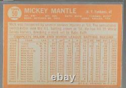 1964 Topps #50 Mickey Mantle NY Yankees Beautiful Ungraded Card