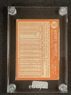 1964 Topps #50 Mickey Mantle NY Yankees Excellent Ungraded Card HOF